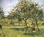Camille Pissarro Wheelbarrow Sweden oil painting artist